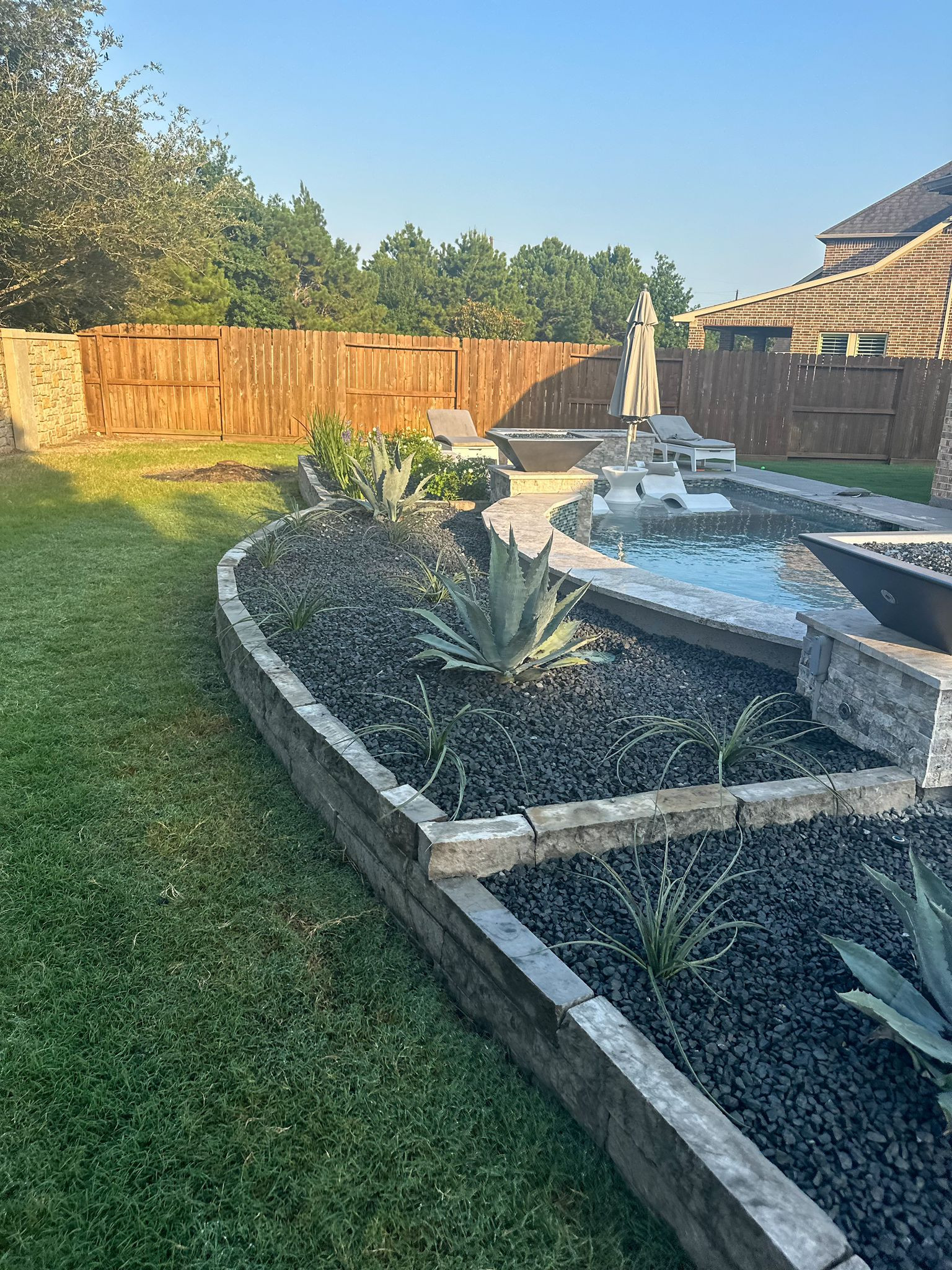 Front and backyard new Landscape!