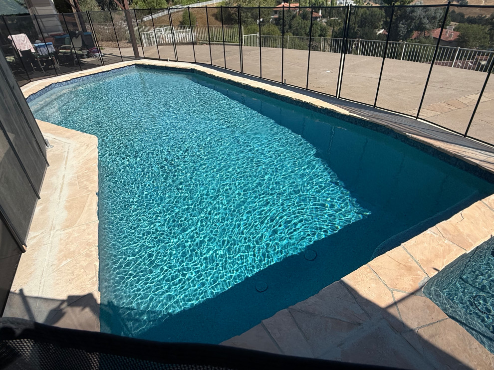 Aqua Blue - Mini Pebble Finish