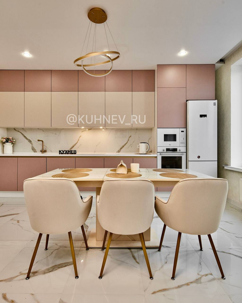 Кухня-гостиная в оттенках 2024