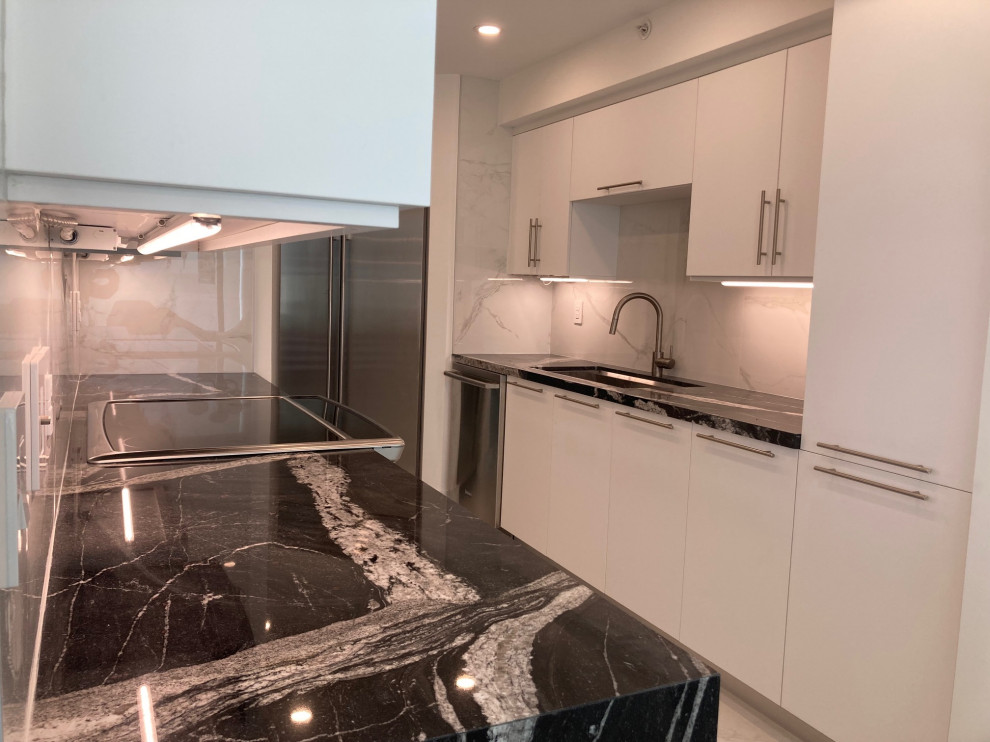 Black & White Condo Renovation