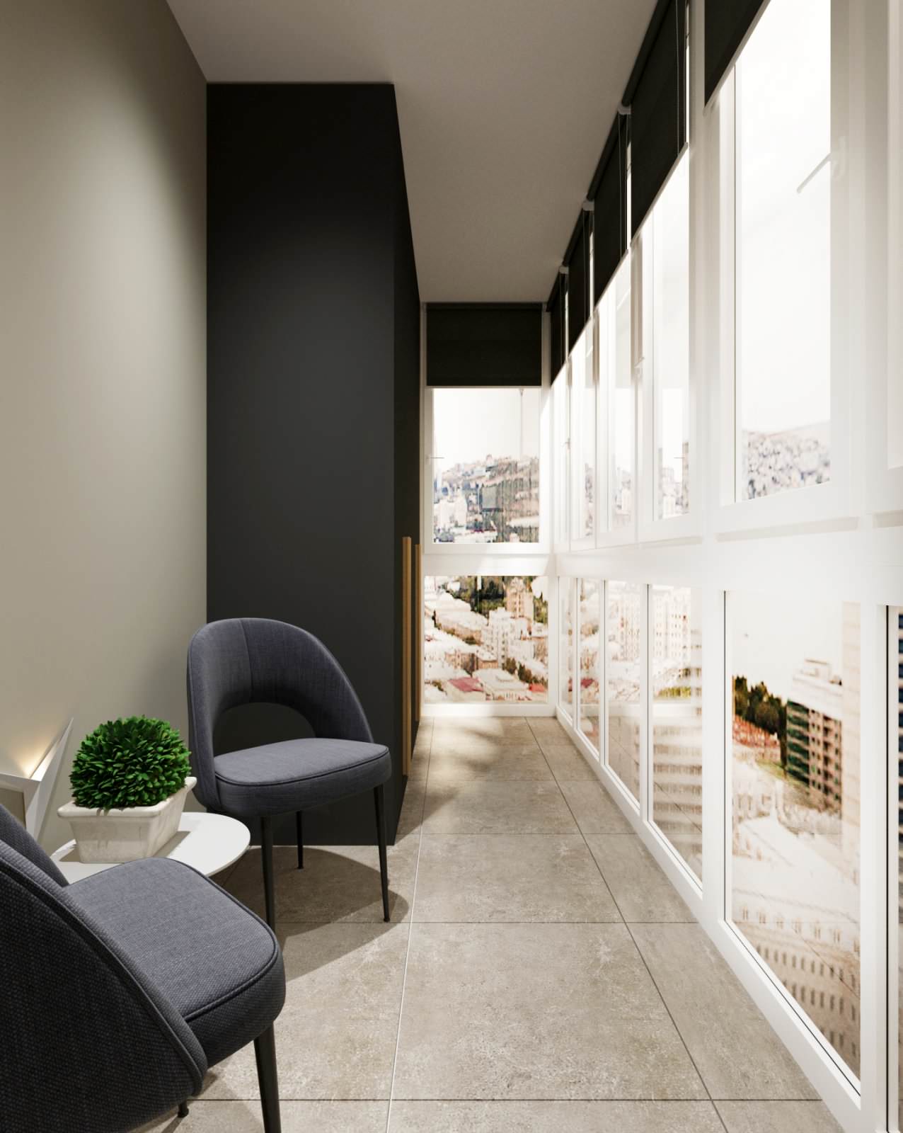 Дизайн лоджии