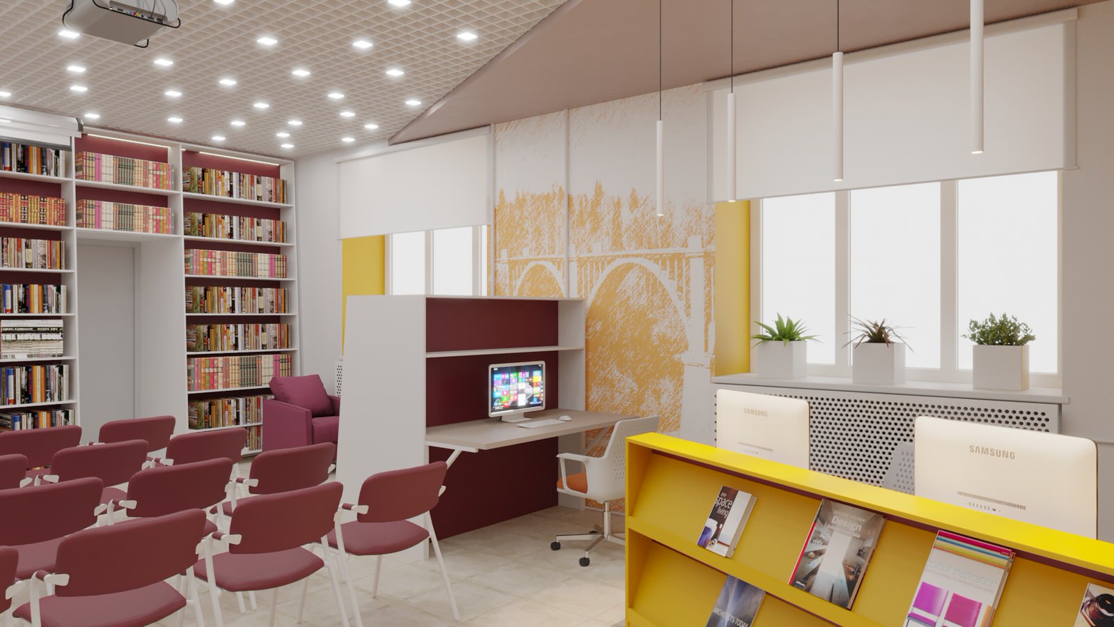 Центральная взрослая библиотека п. октябрьский Пермский край