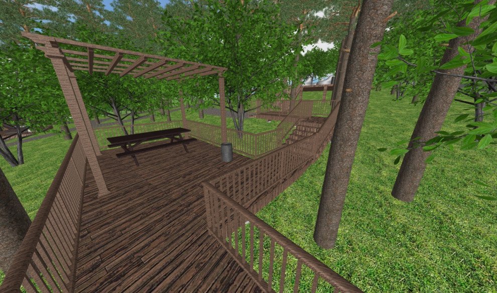 Территория мотеля