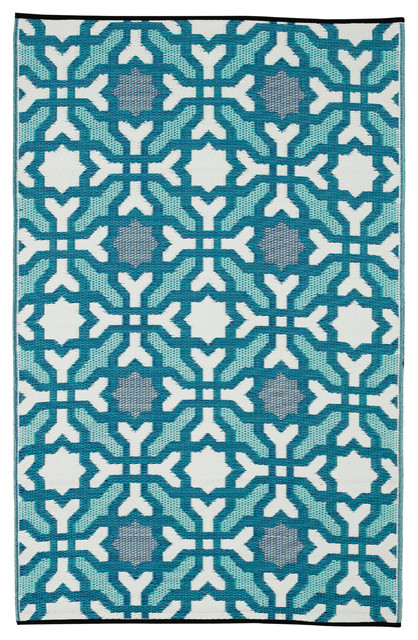 Chaves mat flat-weave, reversible