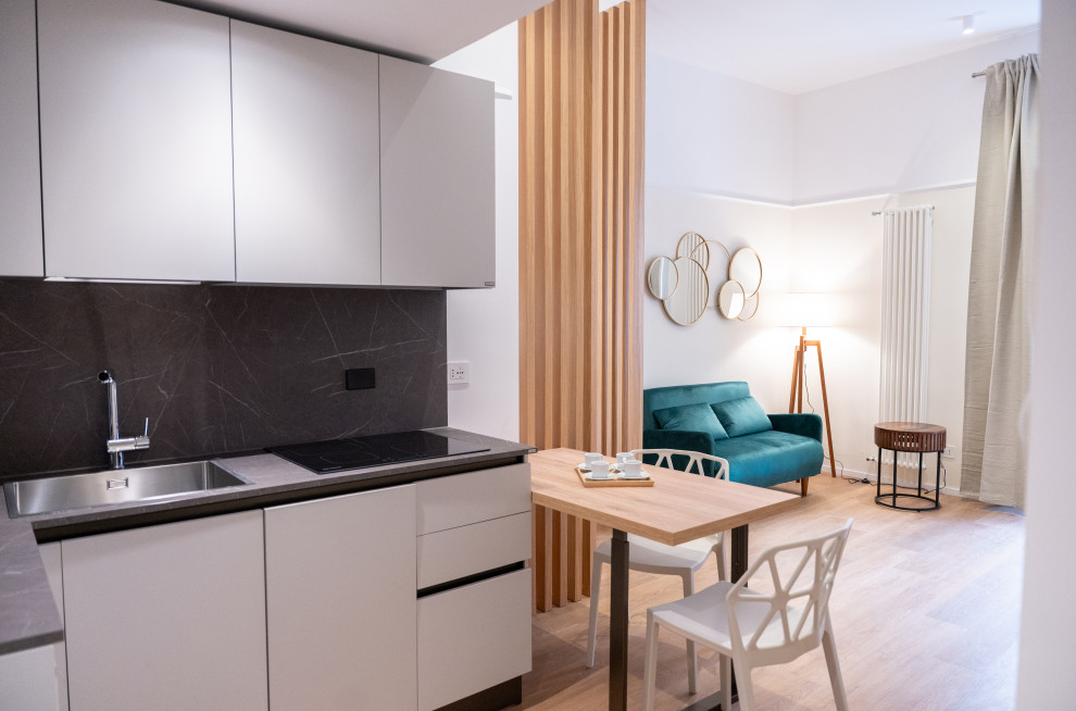 Ristrutturazione monolocale a Monti