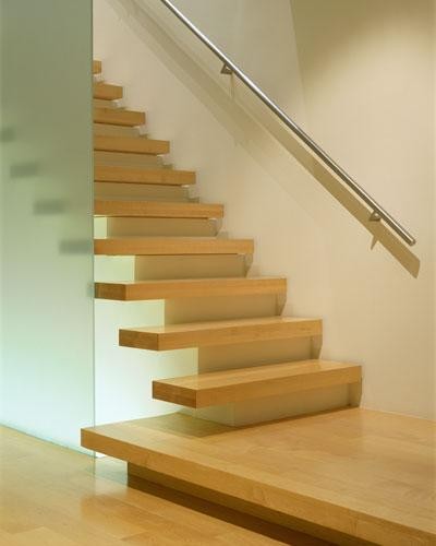 Inspiration for a modern staircase in San Francisco.