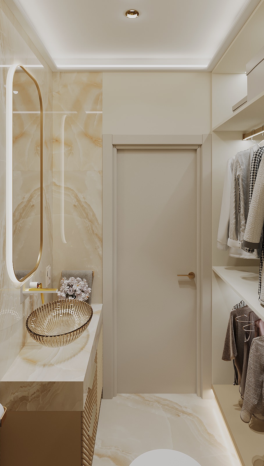 Интерьер 4-ёх комнатной квартиры_ "ПРИТЯЖЕНИЕ МАГМЫ"