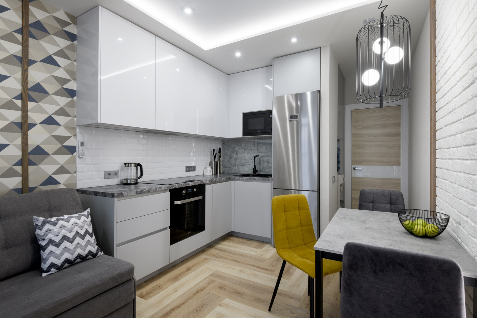 2022г. Фото квартиры 50 м2 в ЖК "Северная Корона"