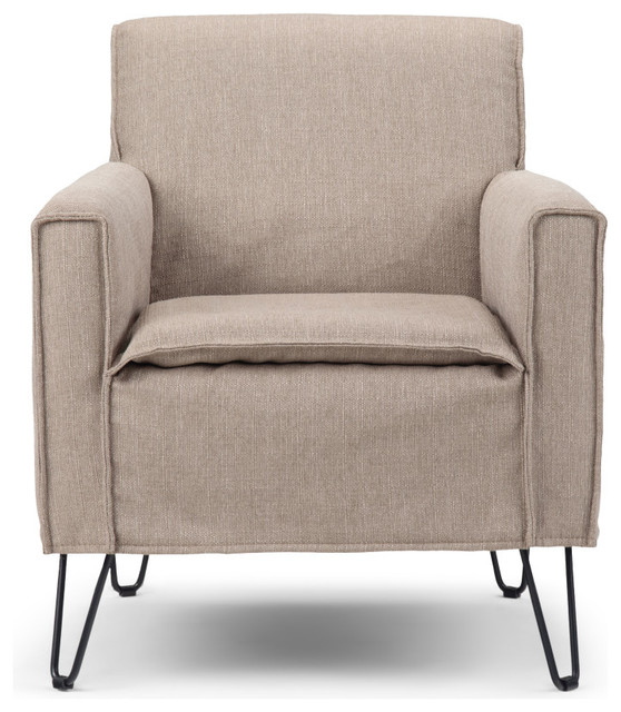 Warren Accent Chair With Hairpin Legs Midcentury Armchairs And Accent Chairs By Simpli Home Ltd