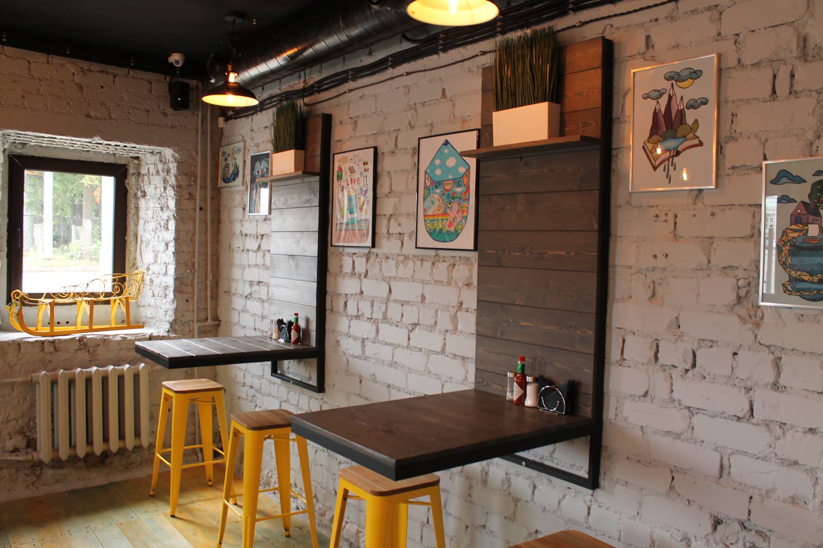 проект мебели для StreetFood ТИШИНА