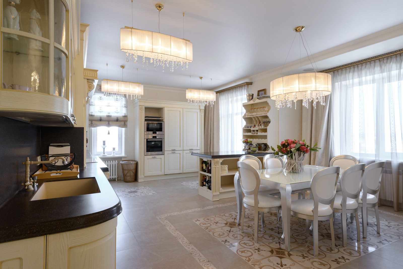 Шикарная квартира в стиле ар-деко