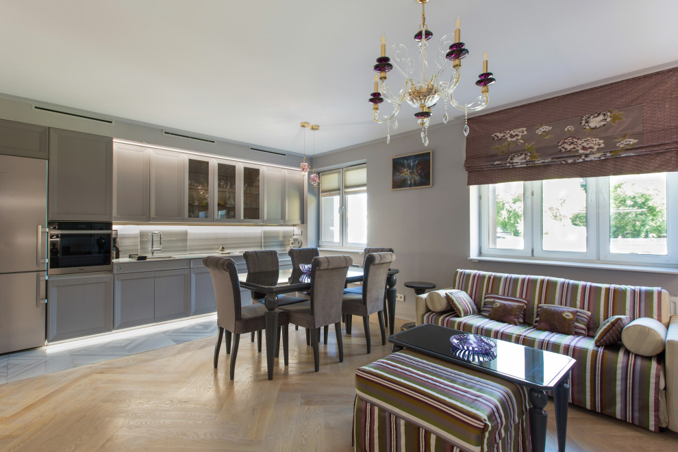 Кухня в квартире Оттенки серого