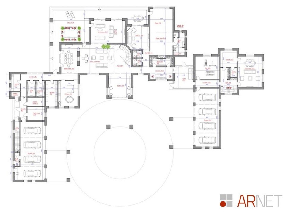 Французская классика дом 1700 кв.м.