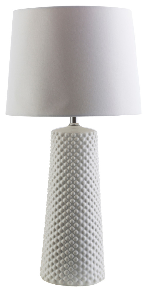 Wesley Table Lamp, White
