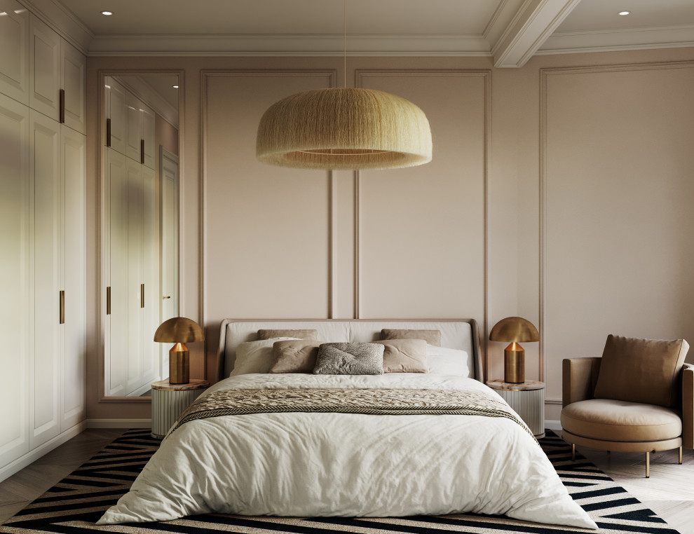 Спальня в стиле фьюжн