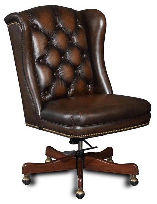 Hooker Furniture Executive Chair, Dark