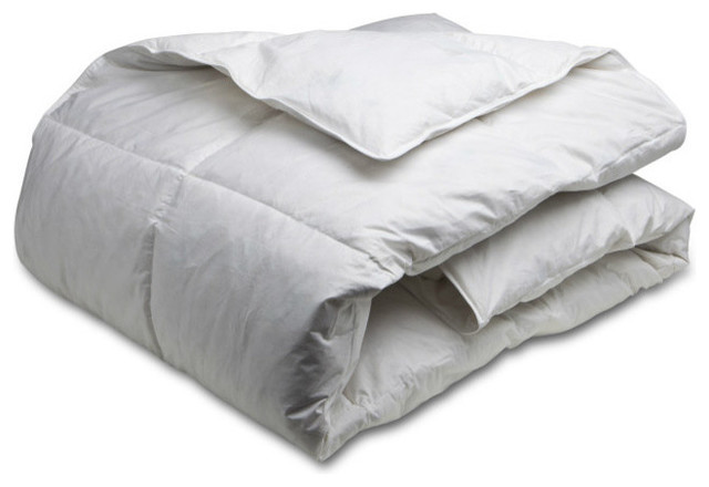 White Goose Feather Duvet Traditional Duvet Inserts By