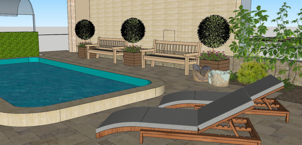 Отдых у бассейна