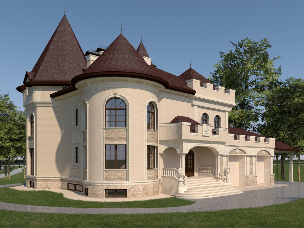 Замок с видом на Волгу