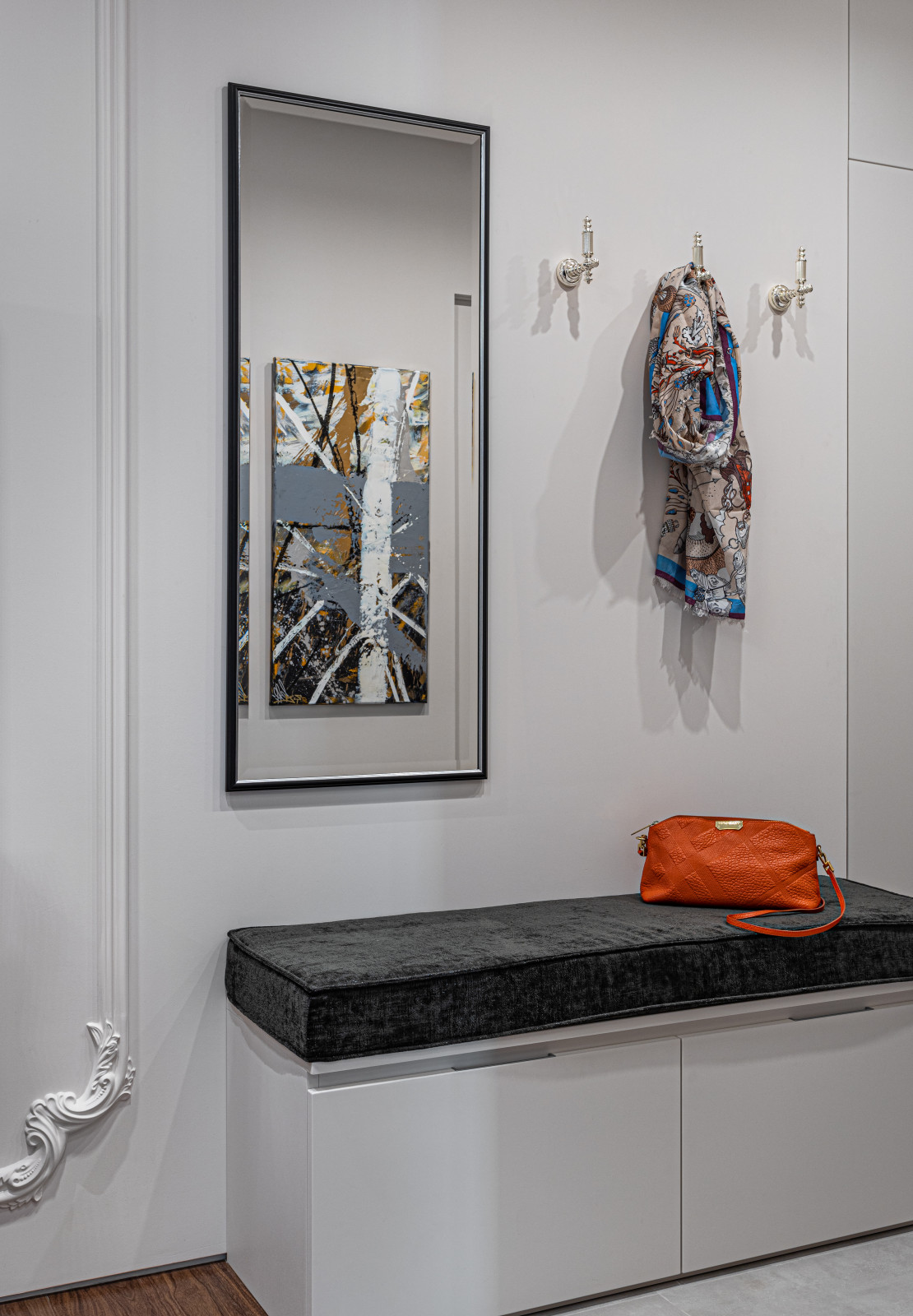 Стилизация квартиры в ЖК Виноградный