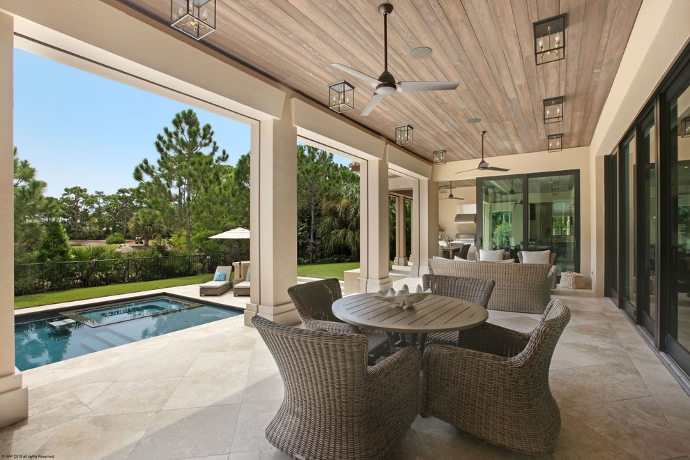 115 Contemporary Patio Miami by Marc Julien Homes