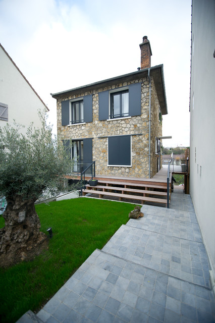 Maison B+C modern-exterior