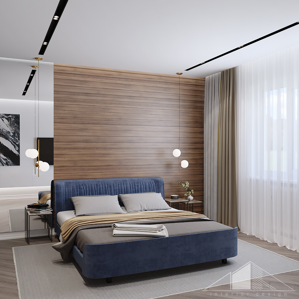 Дизайн интерьера трехкомнатной квартиры в Минске по ул. Ложинская