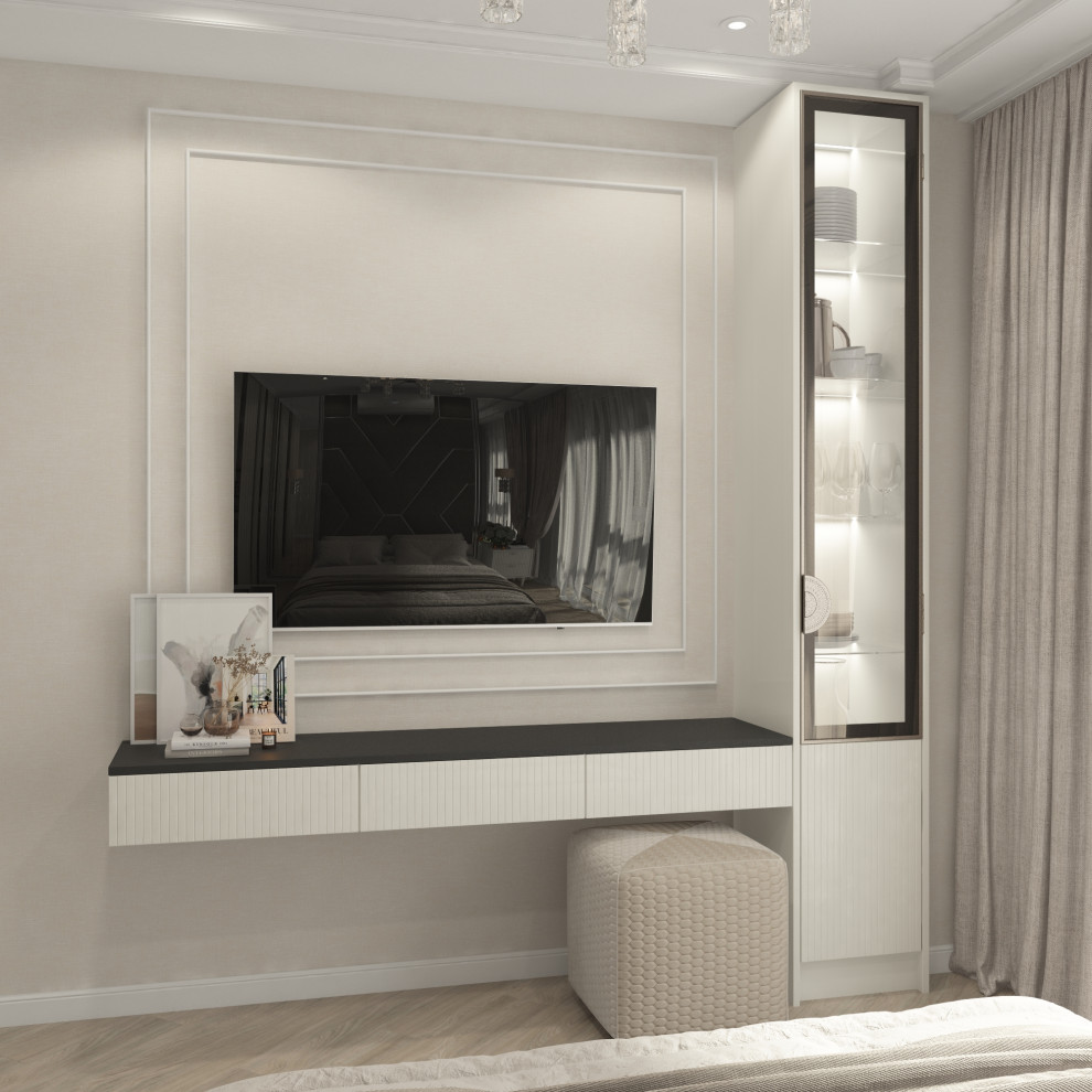 Нежнейший дизайн трехкомнатной квартиры