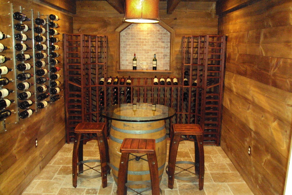 This is an example of a wine cellar in Philadelphia.
