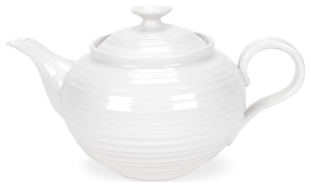 Portmeirion Sophie Conran 2 Pint White Teapot