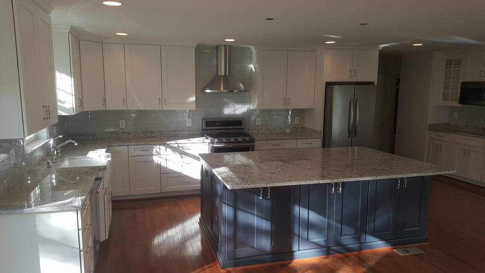 Two-Toned Potomac Kitchen