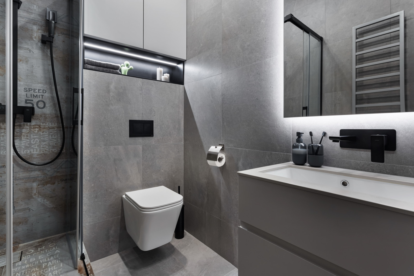 Ванная и сан узел в ЖК Макаровский