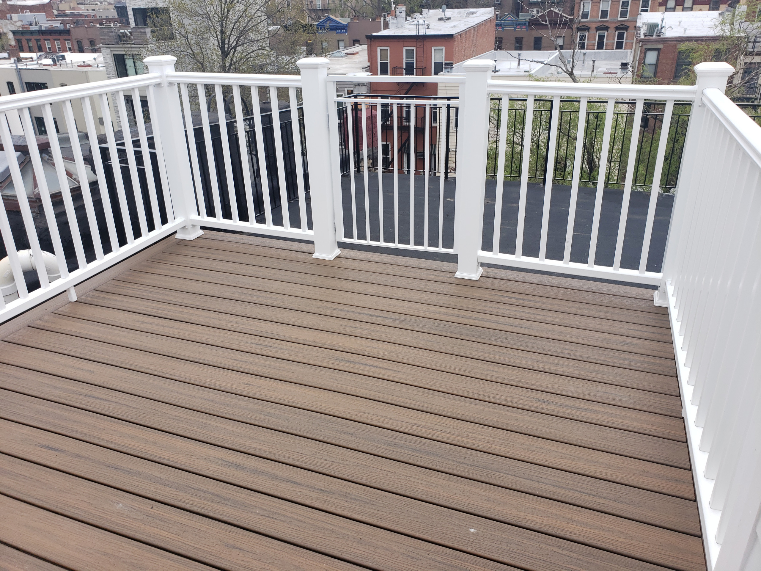 New Roof Deck, Kitchen and Bathroom Remodel on Garden Street in Hoboken
