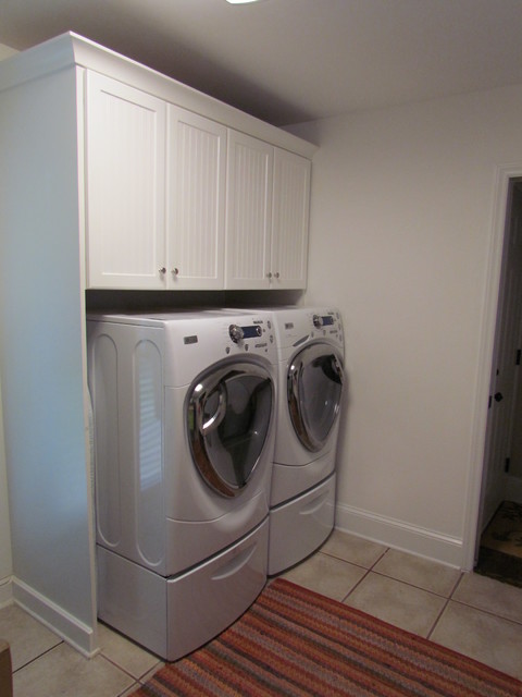 Shenandoah Charleston White - Watson Laundry - Traditional - Laundry ...