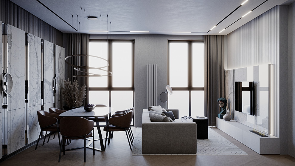 Квартира в ЖК "Невский" (90 м²)