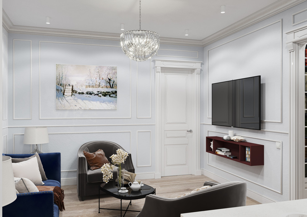 Дизайн-проект квартиры в ЖК Солнечный олимп