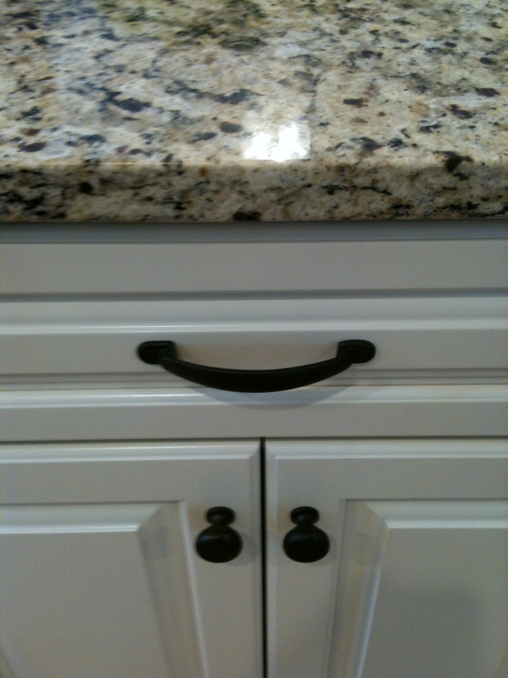 Example of a transitional kitchen design in Providence
