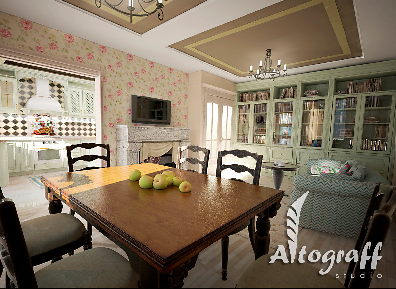 Дизайн двухкомнатной квартиры на Комсомольской