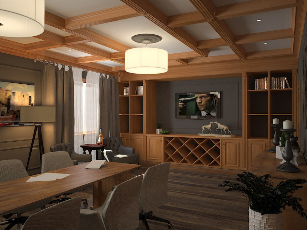 Дизайн-проект офисного пространства строительной компании " Мервинский"