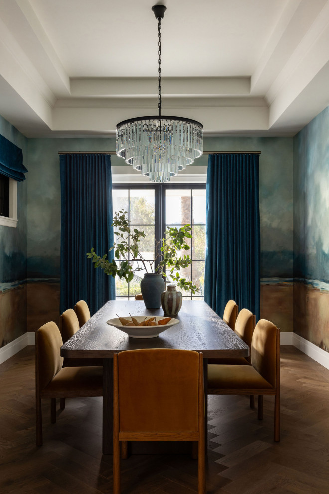 Inspiration for a contemporary dining room remodel in San Francisco