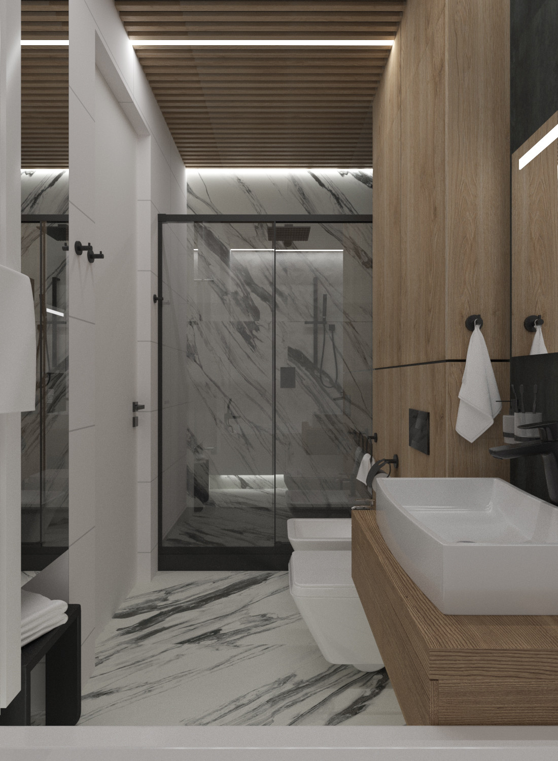 Современная квартира для дружной семьи