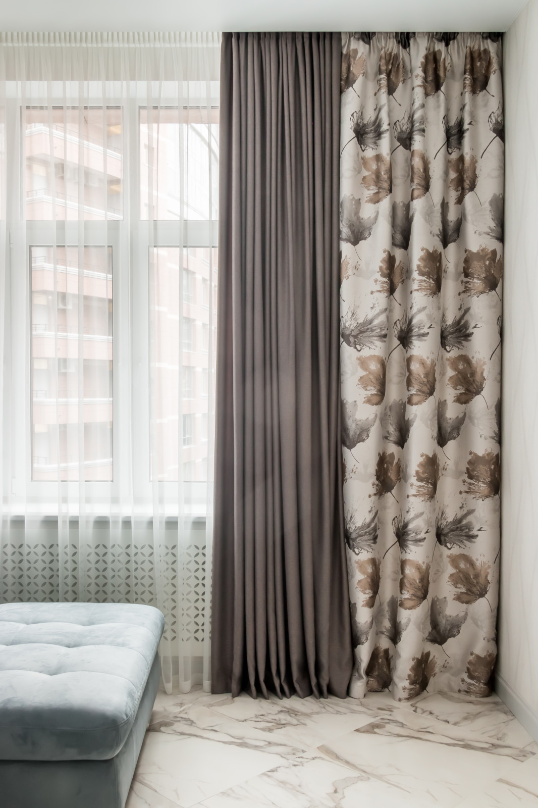 Акцент на шторах