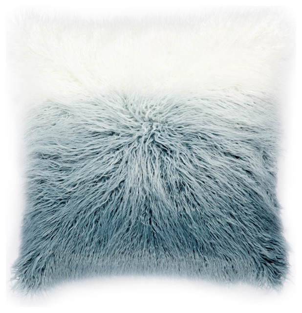 Nikki Chu By Jaipur Living Mahal Light Blue White Ombre Throw Pillow Nikki Chu By Jaipur Living Mahal Light Blue White Ombre Poly Throw Pillow 22