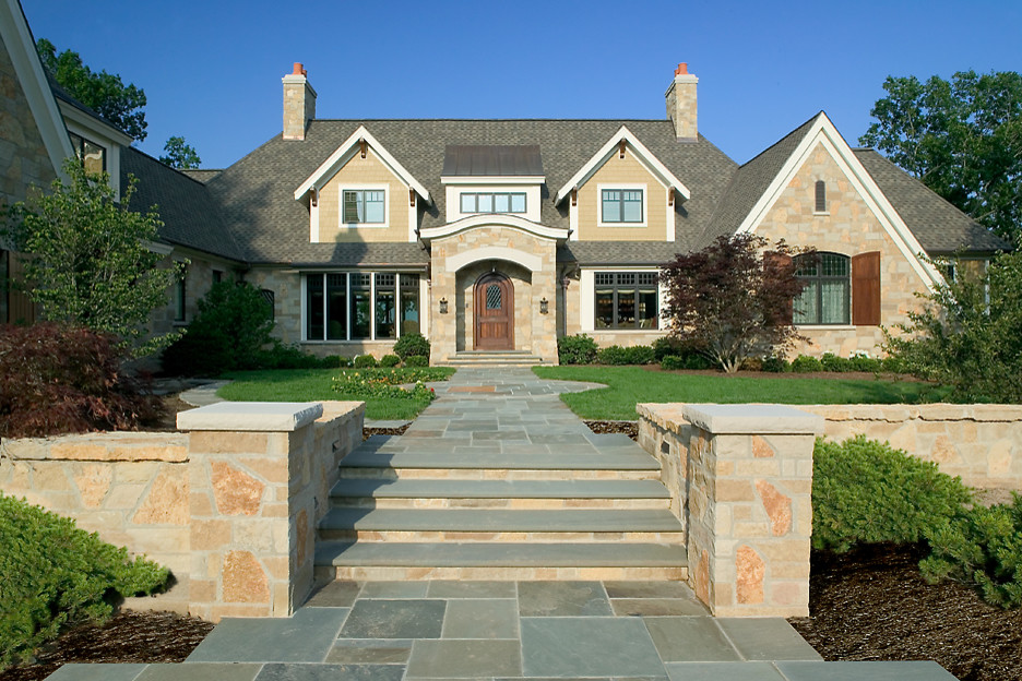 Transitional exterior in Grand Rapids.