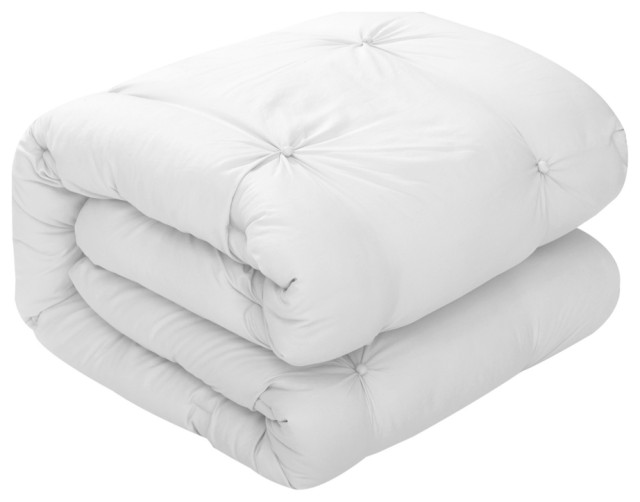 White King Polyester 140 Thread Count Washable Down Comforter Set