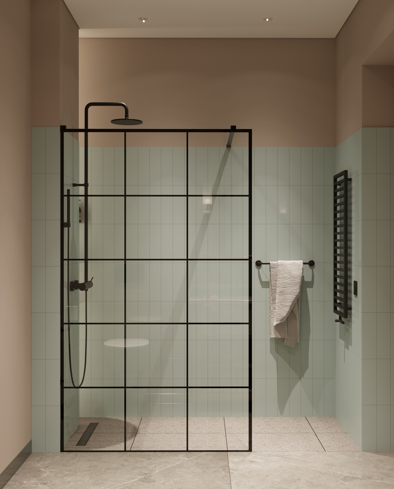 Дизайн-проект ванной комнаты