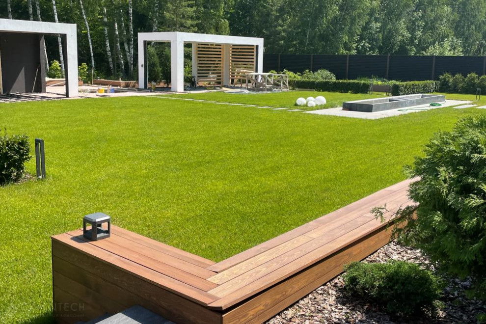 Сад, построенный в к.п. Серебряные Ключи 2