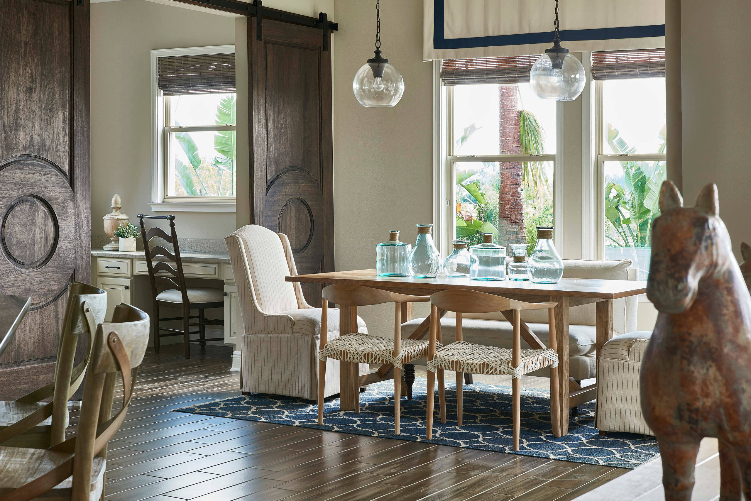farmhouse-dining-room.jpg (2560×1708)-花瓣网