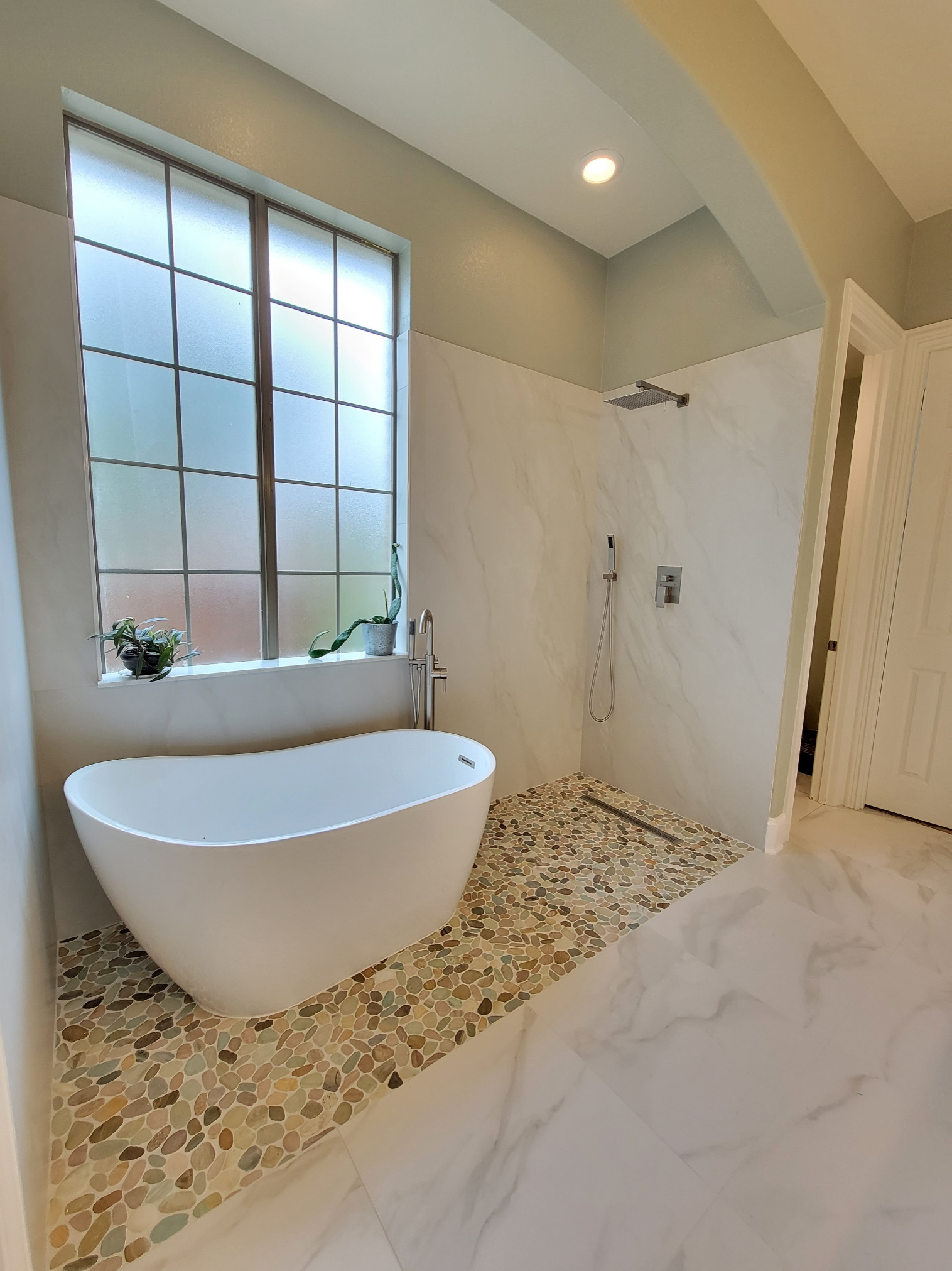 Sunil Master Bathroom remodeling, Lewisville TX