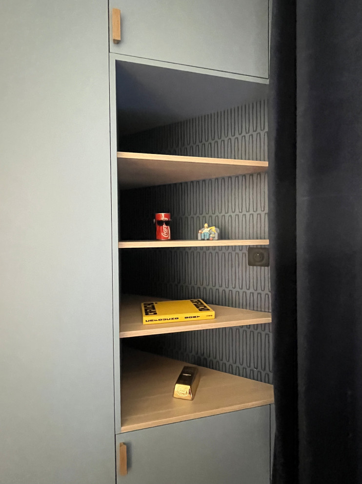 Chambre d'ado - détails de la niche